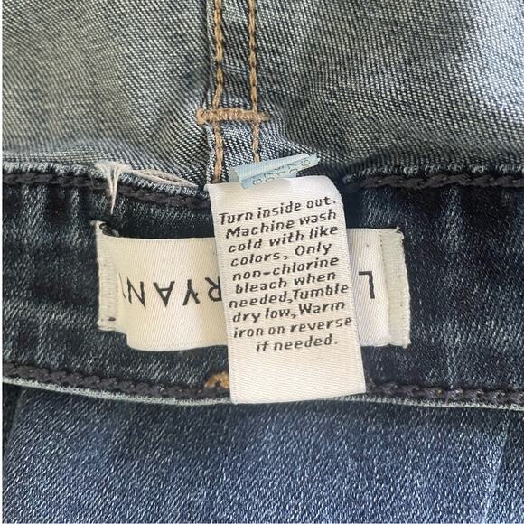 Lane Bryant Women Jeans 22 Blue Straight Leg Normcore Classic Minimalistic - Picture 8 of 9